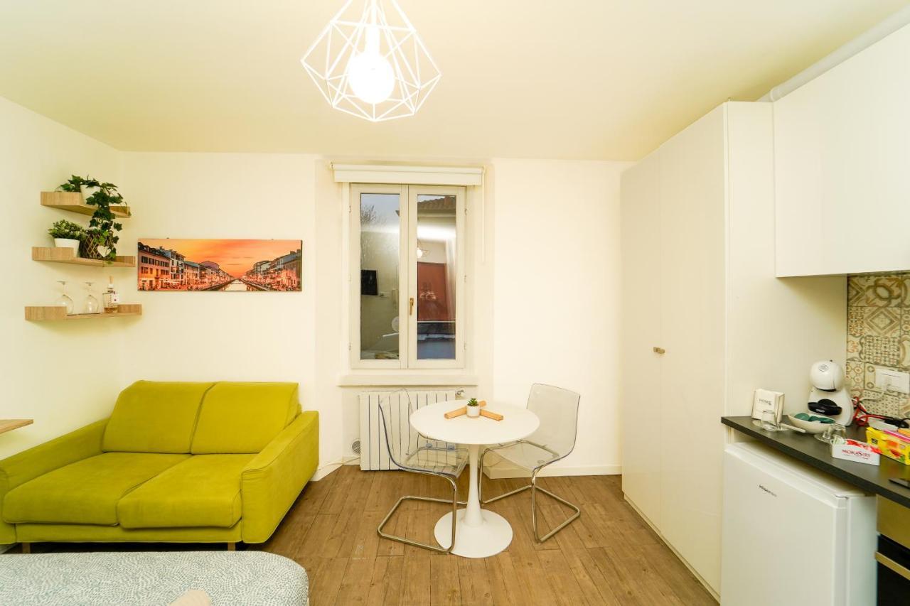 밀라노 Bomboniera Sui Navigli Con A/C & Wi-Fi 아파트 외부 사진