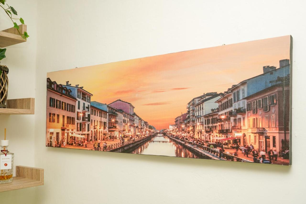밀라노 Bomboniera Sui Navigli Con A/C & Wi-Fi 아파트 외부 사진