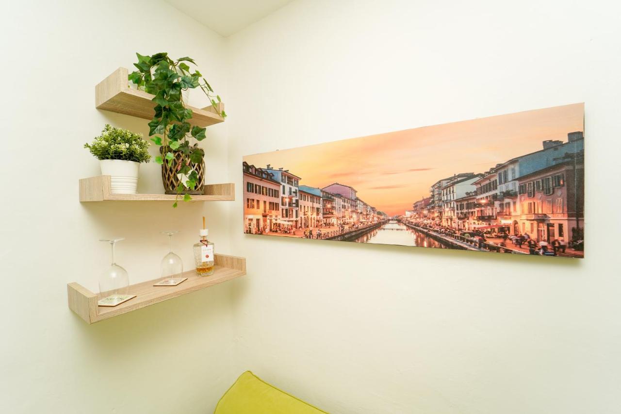 밀라노 Bomboniera Sui Navigli Con A/C & Wi-Fi 아파트 외부 사진